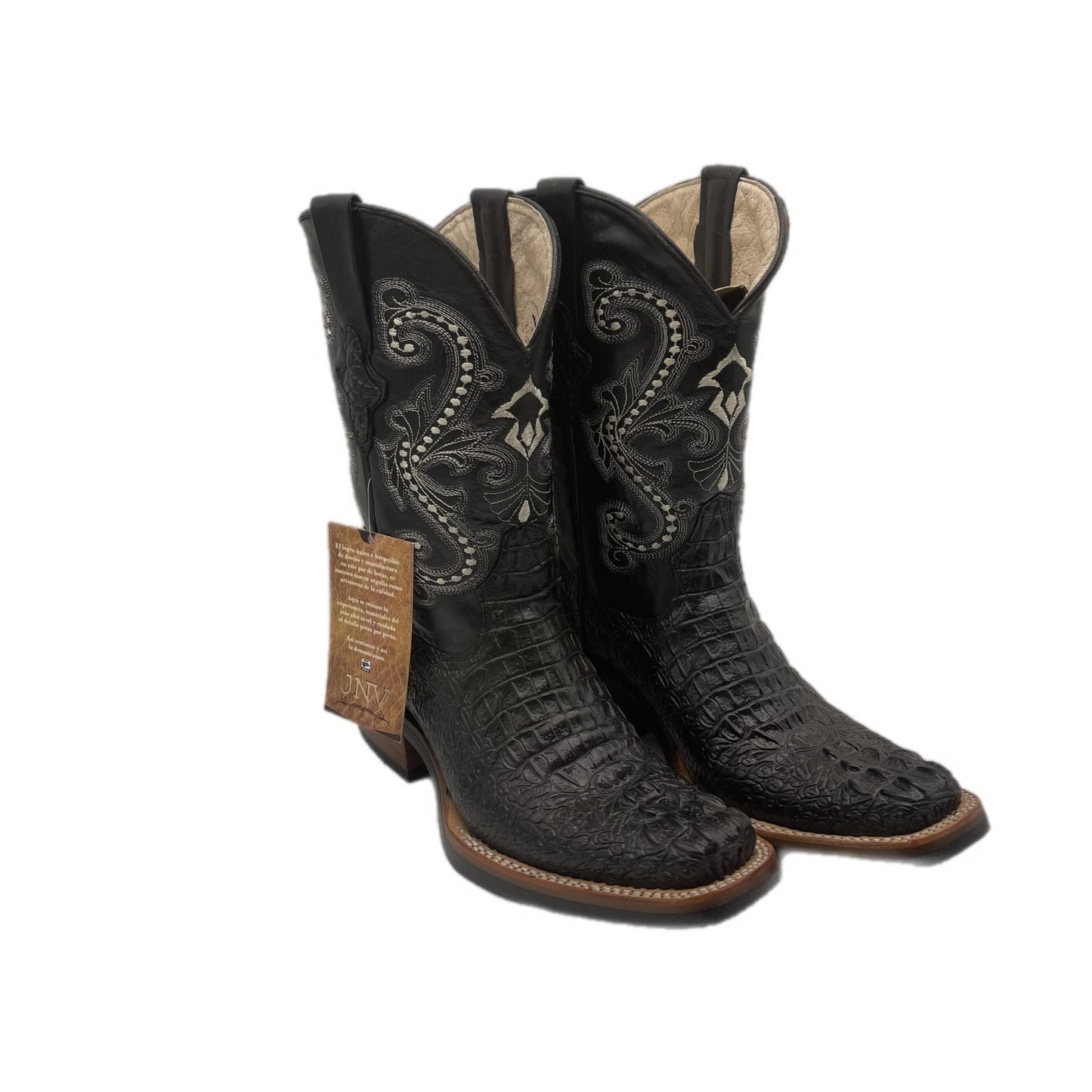 Black Leather Boots - Frontera Western Wear