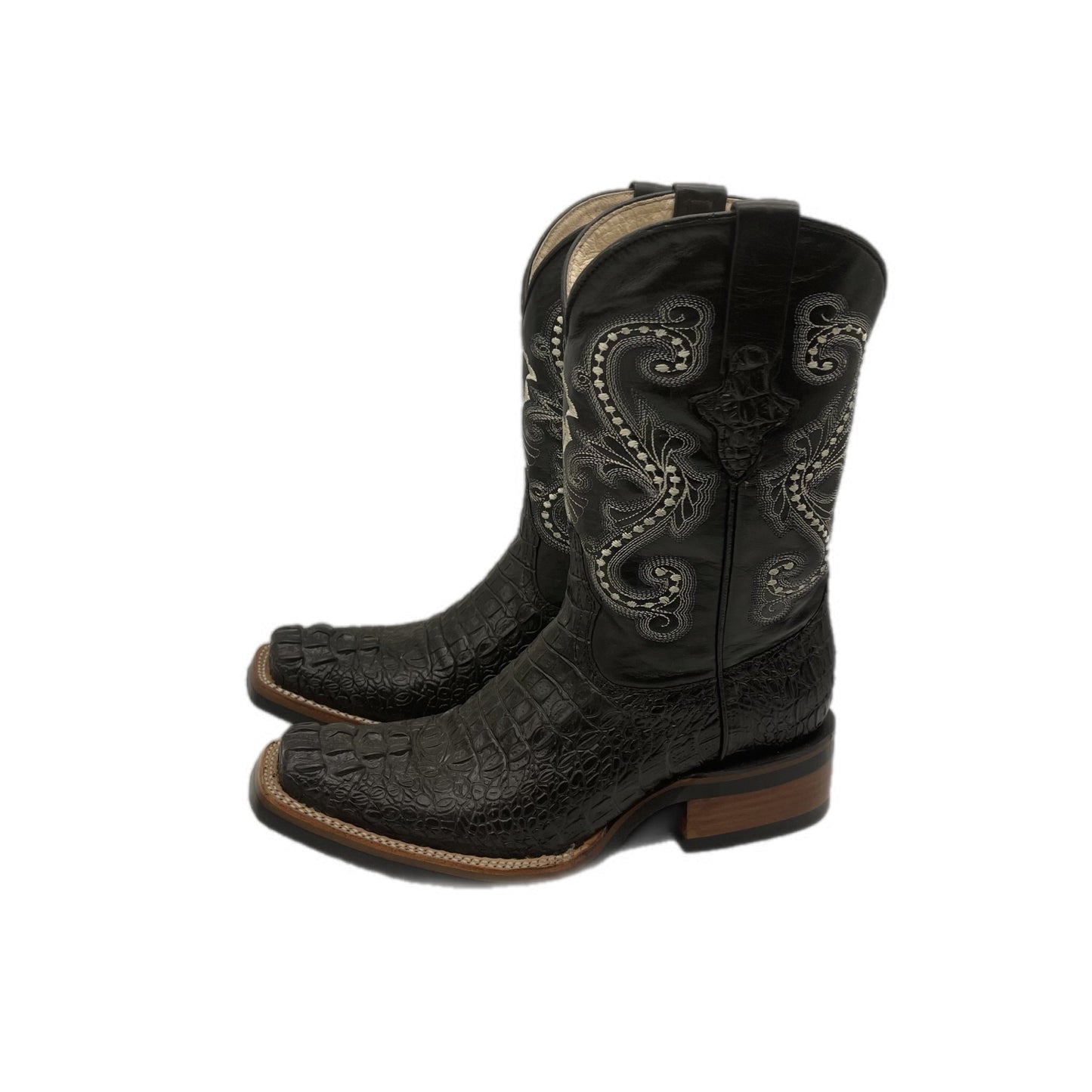 Black Leather Boots - Frontera Western Wear