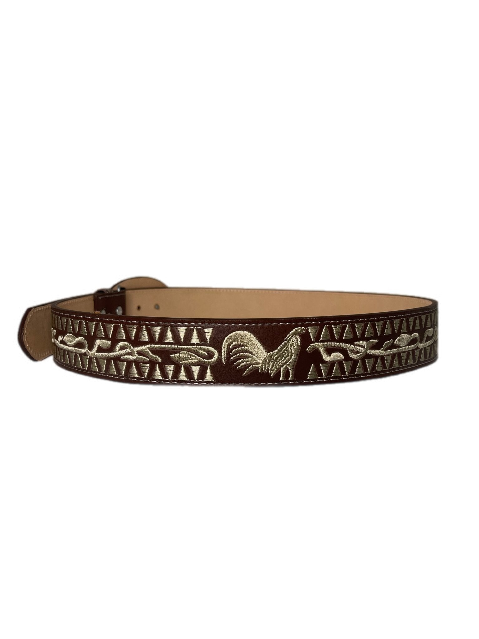 Brown Belt White Roster - Frontera Western Wear