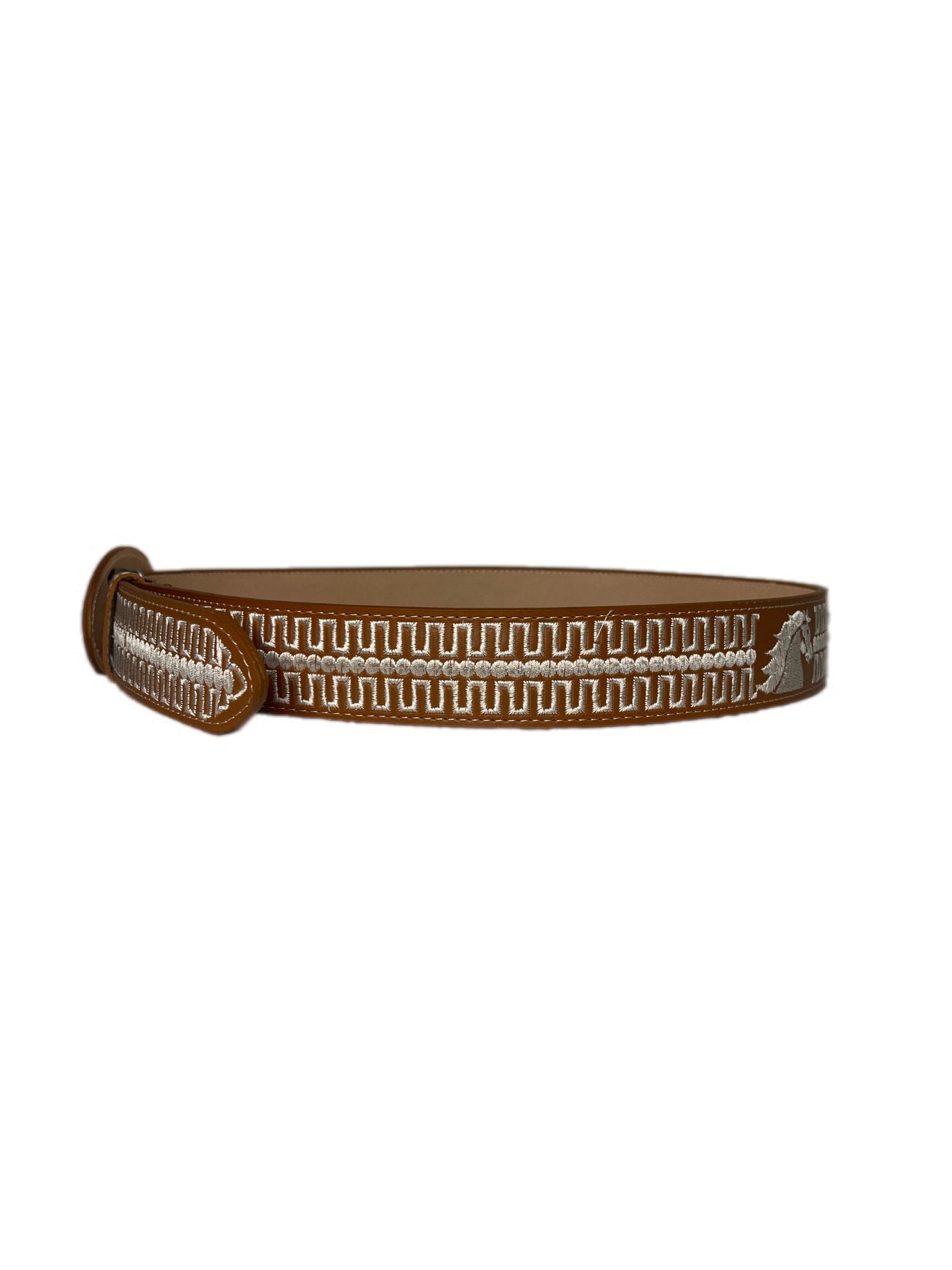 Brown Horse Leather Belt - Frontera Western Wear